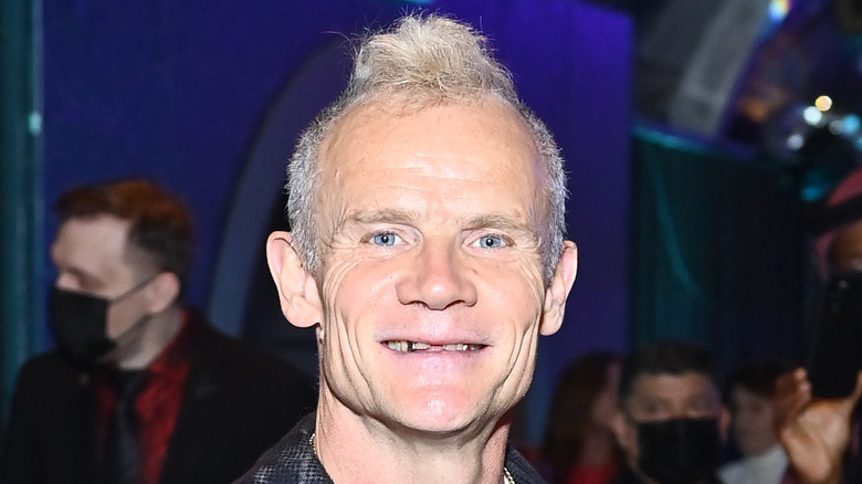 Flea of the Red Hot Chili Peppers at an event
