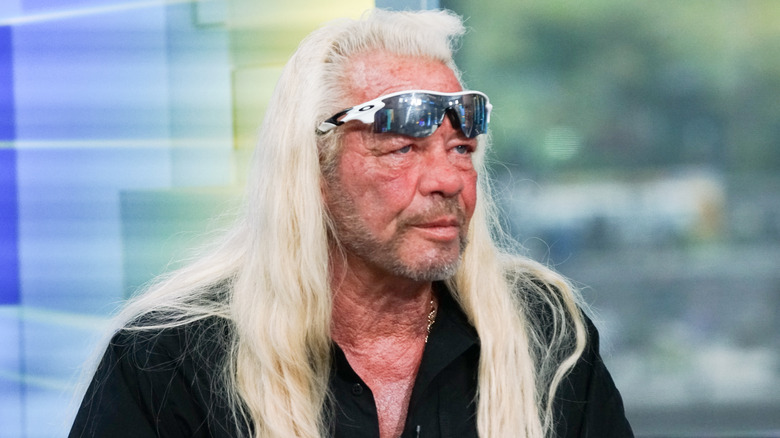 Duane Chapman with sunglasses pushed up