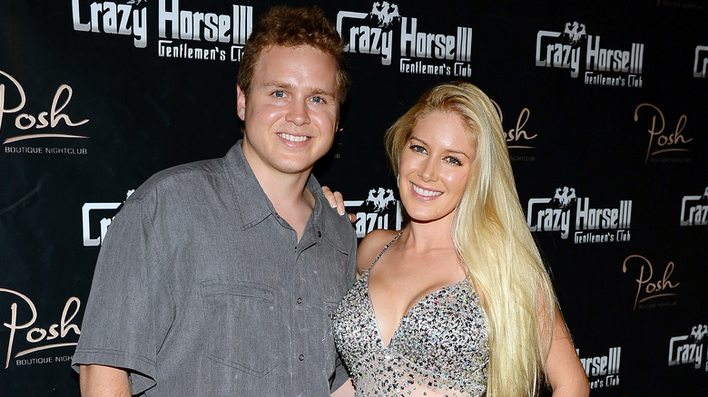 Heidi Montag and Spencer Pratt smiling