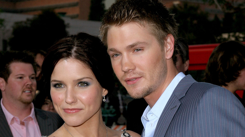 Sophia Bush and Chad Michael Murray on the red carpet