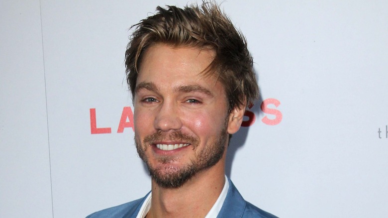 Chad Michael Murray smiling