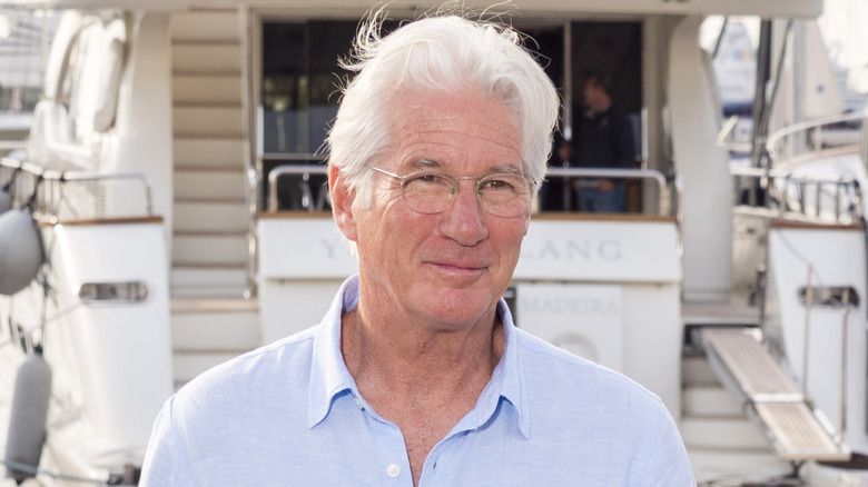 Richard Gere glasses gray hair