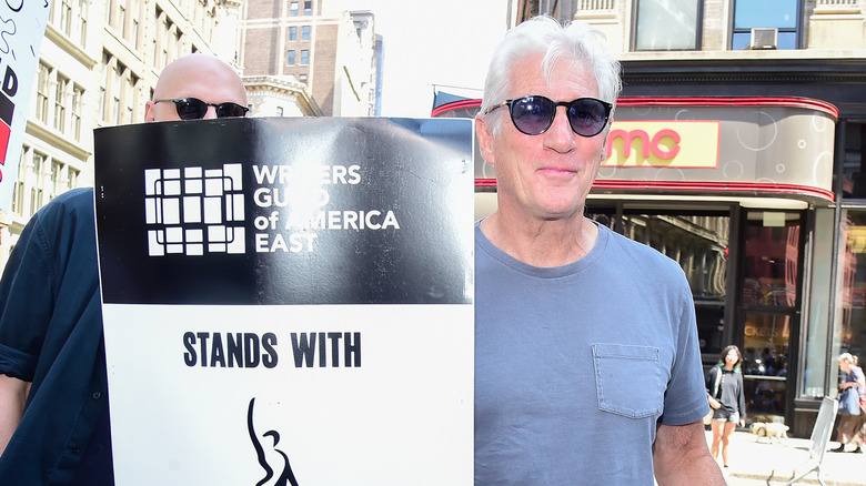 Richard Gere writers strike