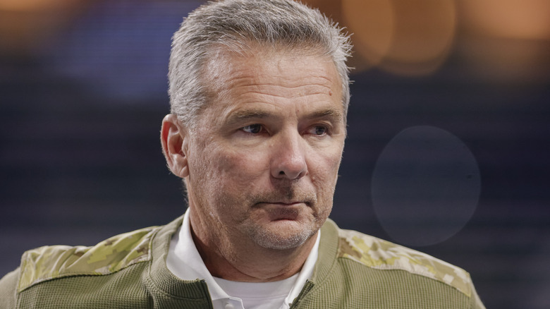 Urban Meyer looking guilty