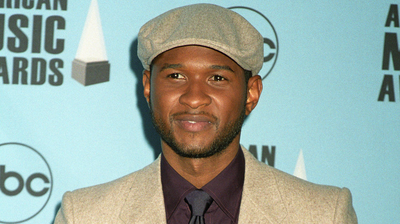 Usher smiling