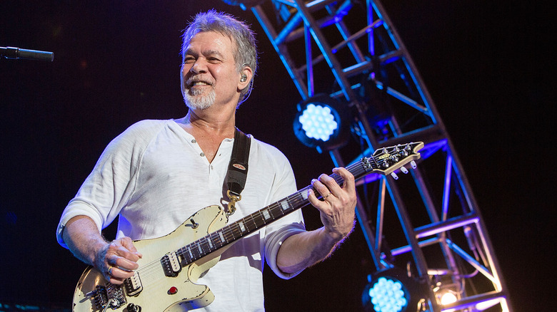 Eddie Van Halen onstage