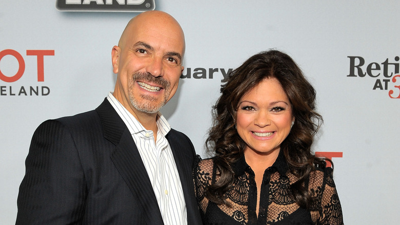 Tom Vitale and Valerie Bertinelli attend a 2011 premiere party