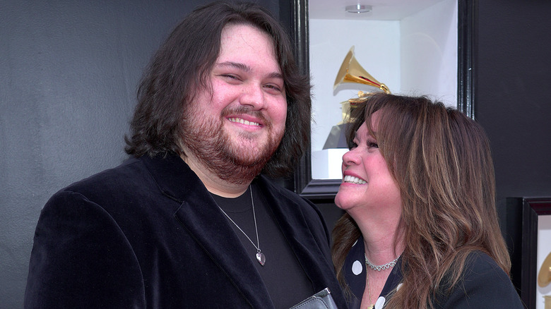 Wolfgang Van Halen with mom Valerie Bertinelli