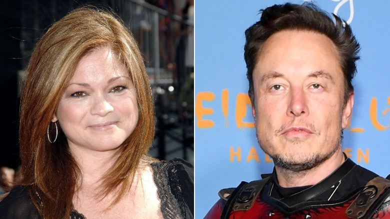 Valerie Bertinelli with Elon Musk