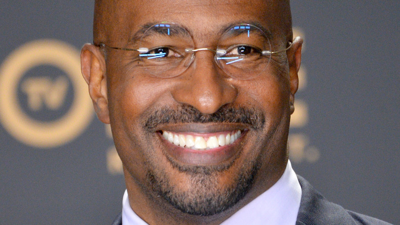 Van Jones smiles on red carpet