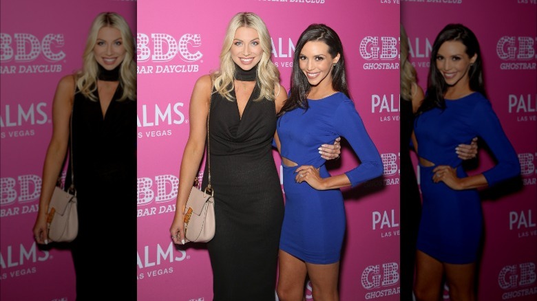 Stassi Schroder and Scheana Shay posing together