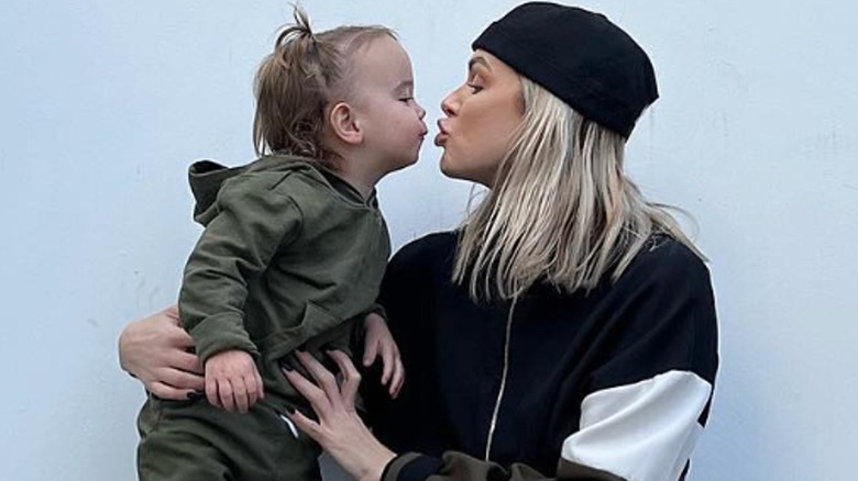 Lala Kent kissing daughter Ocean