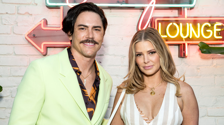 Ariana Madix and Tom Sandoval smiling