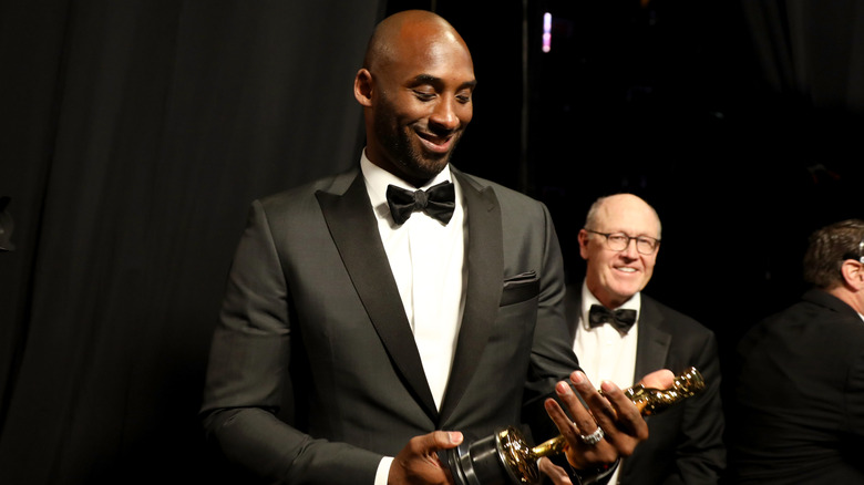 Kobe Bryant attending the 90th Annual Academy Awards