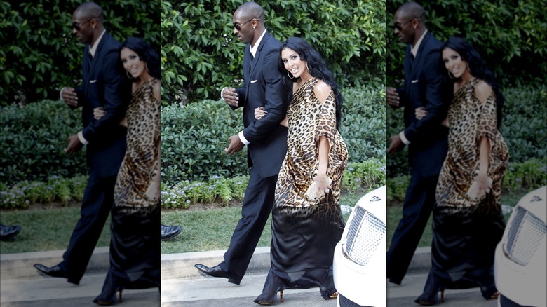 Kobe and Vanessa Bryant arrive at Khloe's wedding