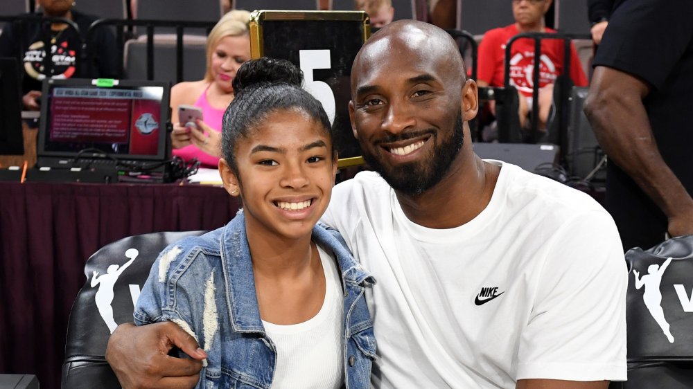 Gianna and Kobe Bryant 