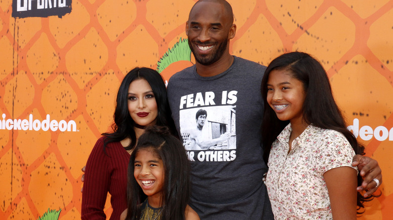 Vanessa Bryant with her family