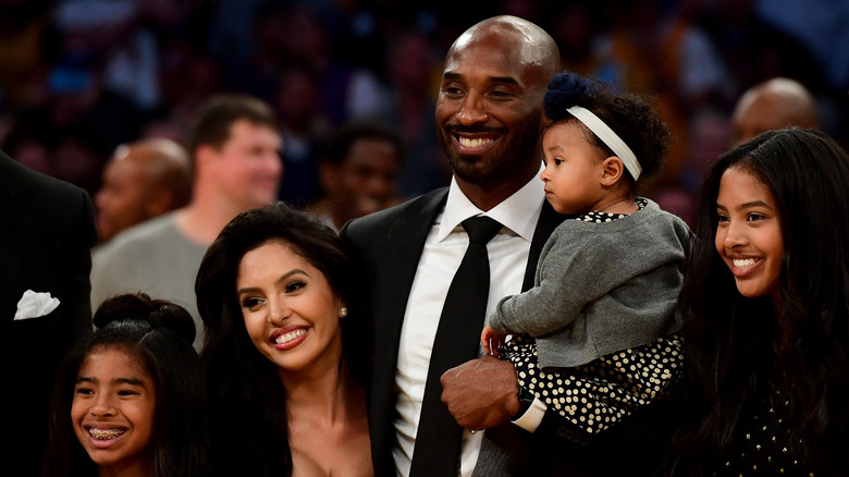 Kobe and Vanessa Bryant and family 