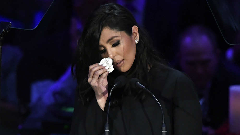 Vanessa Bryant at Kobe Bryant's memorial service