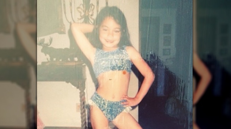 Young Vanessa Hudgens posing