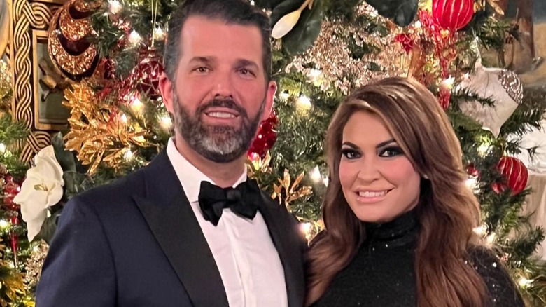 Donald Trump Jr with Kimberly Guilfoyle