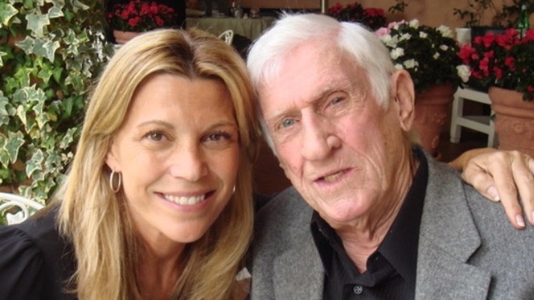 Vanna White with stepfather Herbert White Jr.