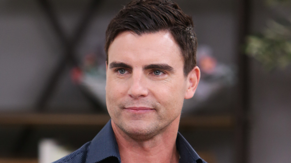 Colin Egglesfield staring