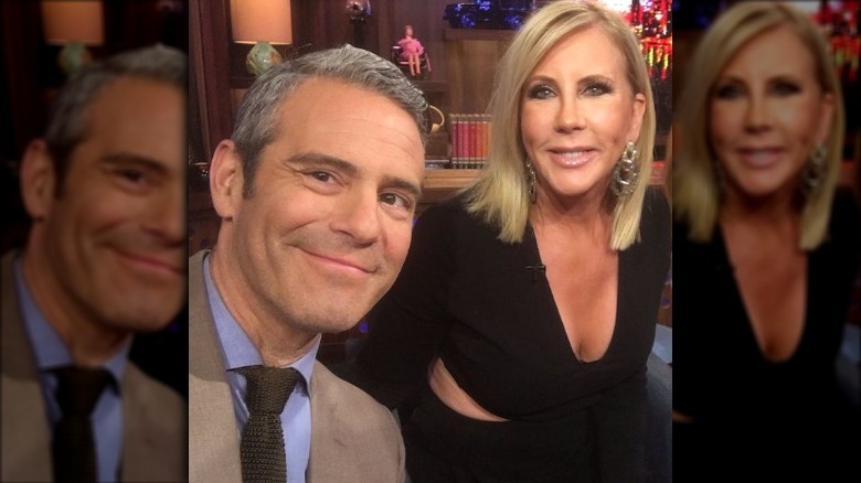 Vicki Gunvalson Andy Cohen WWHL selfie