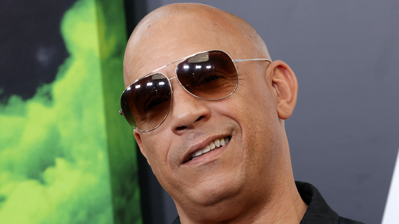 Vin Diesel smiling