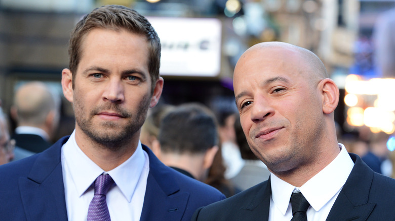 Paul Walker and Vin Diesel