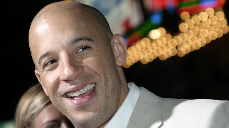 Vin Diesel laughing