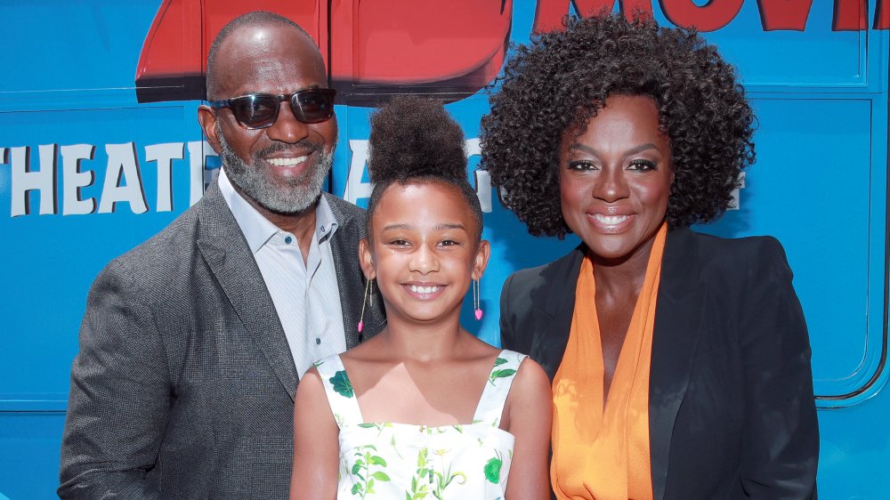 Viola Davis, her husband Julius, and their daughter Genesis