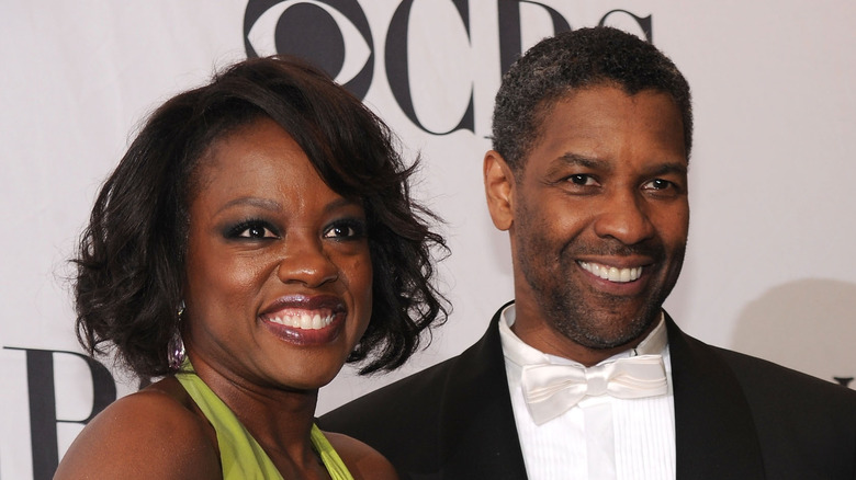 Viola Davis and Denzel Washington