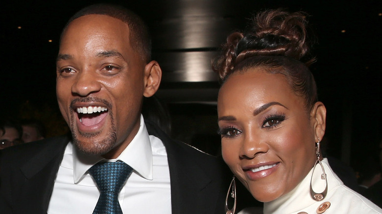 Will Smith laughing with Vivica A. Fox