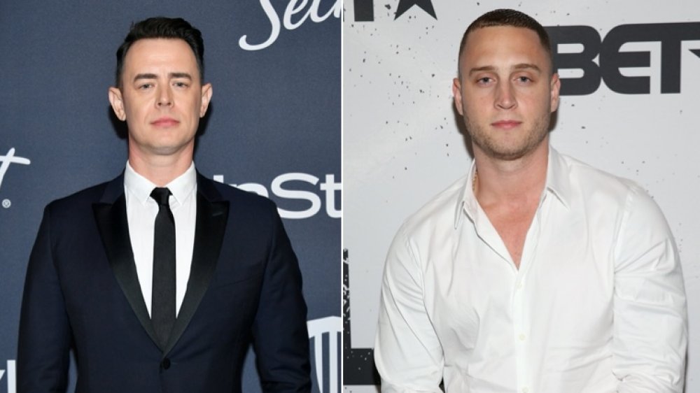 Actor Colin Hanks; rapper Chet Hanks