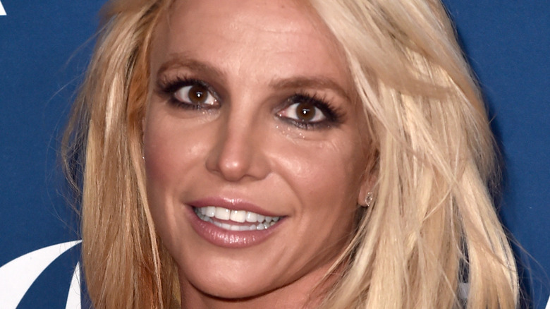 Britney Spears smiling