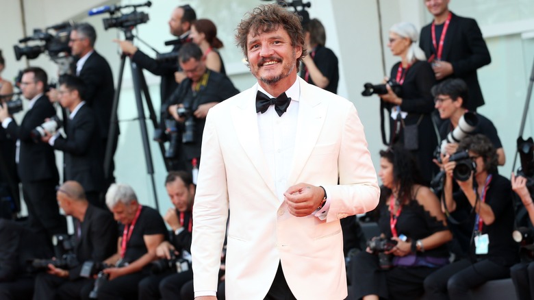 Pedro Pascal smiling