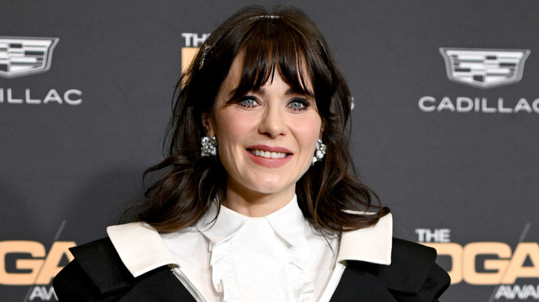 Zooey Deschanel smiling