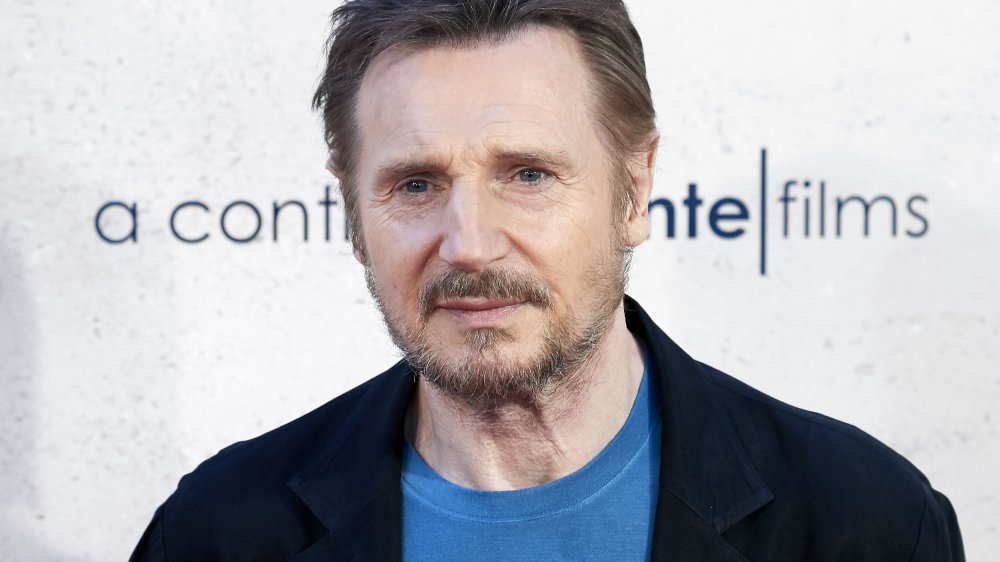 Liam Neeson at the Venganza Bajo Cero photo call 