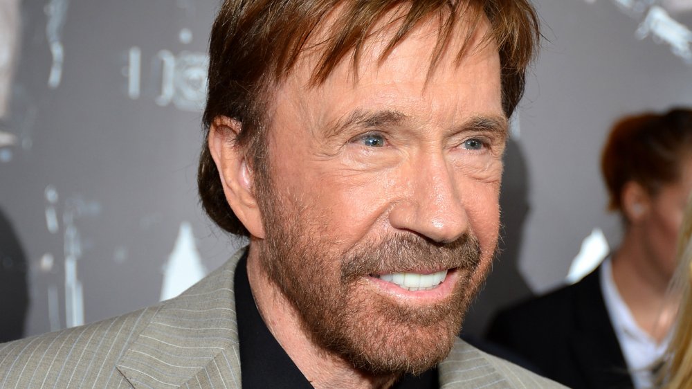 Chuck Norris at The Expendables 2 premiere in 2012