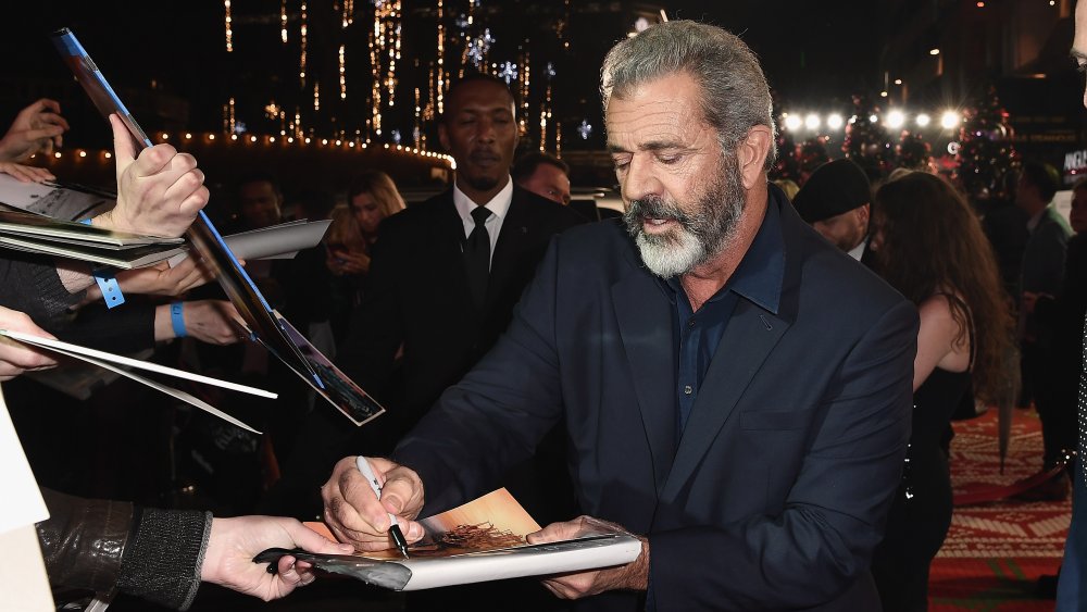 Mel Gibson at the UK premiere of Daddy's Home 2 in 2017