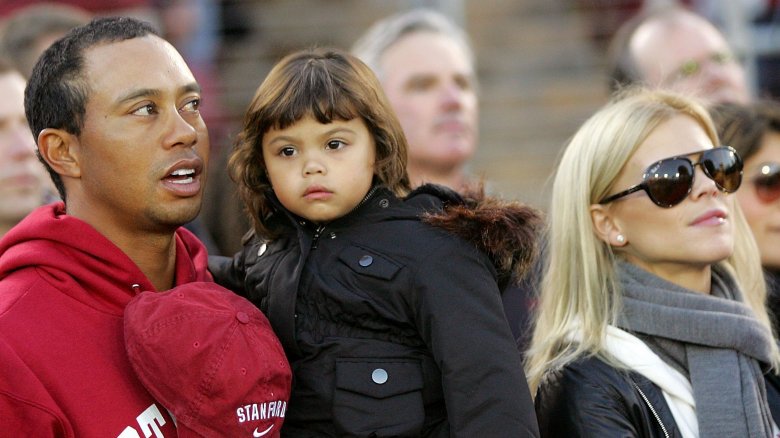 Tiger Woods, Sam Woods, Elin Nordegren