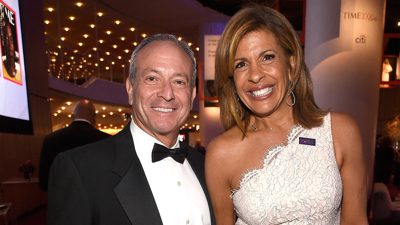 Hoda Kotb and Joel Schiffman in formalwear