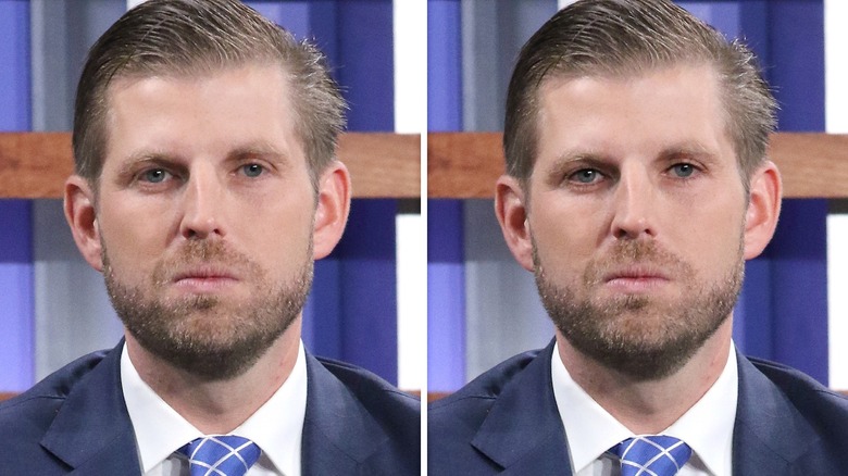 Eric Trump JD Vance eyeliner