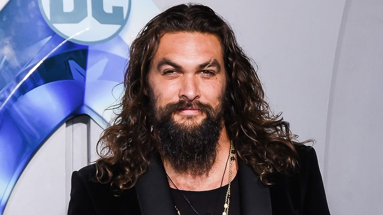 Jason Momoa posing 