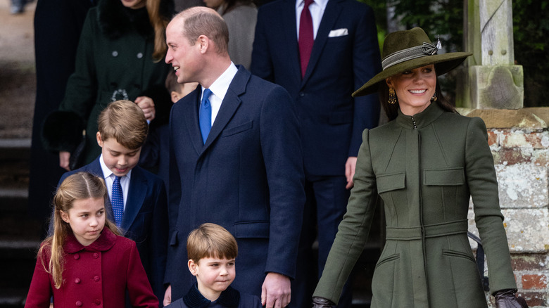 The royal family at Christmas