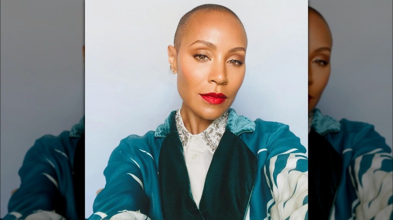 Jada Pinkett Smith taking a selfie