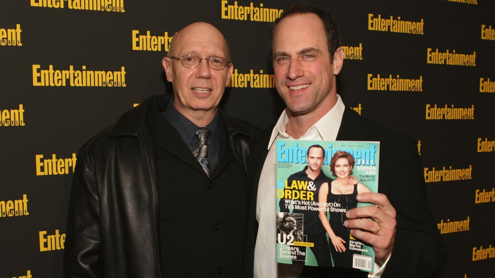 Dann Florek and Chris Meloni 