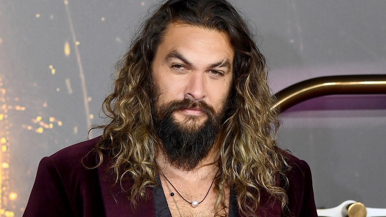 Jason Momoa posing