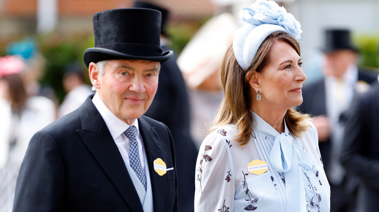 Michael and Carole Middleton at the Royal Ascot 2024